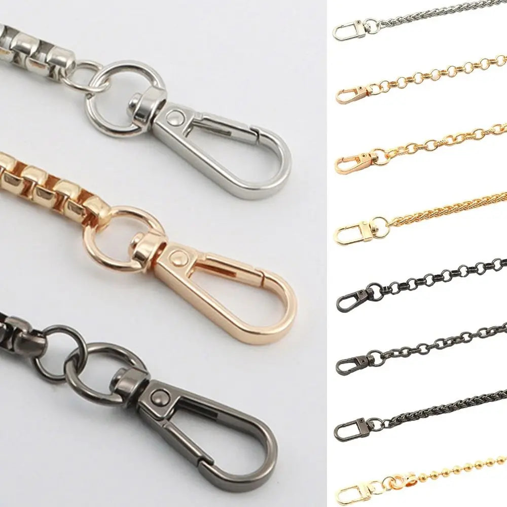 Fashion 120cm Bag Chains Replacement Metal Alloy Handbag Handle Chain Purse Chain Belt Quake