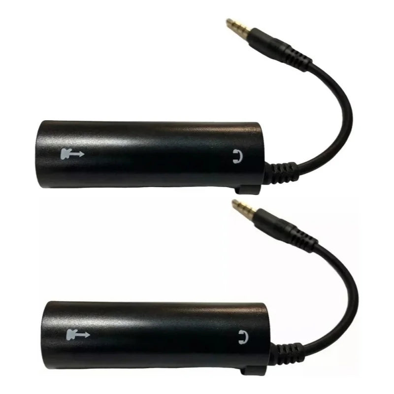 2PCS Guitar Interface I-Rig Converter Replacement Guitar for Phone Guitar Audio Interface Guitar Tuner Guitar Line Converter Quake 2pcs