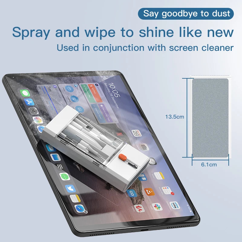 22 in 1 Multi-Function Cleaning Kit for iPhone AirPods iPad Digital Camera PC Keyboard Phone Screen Headphones Tools Quake