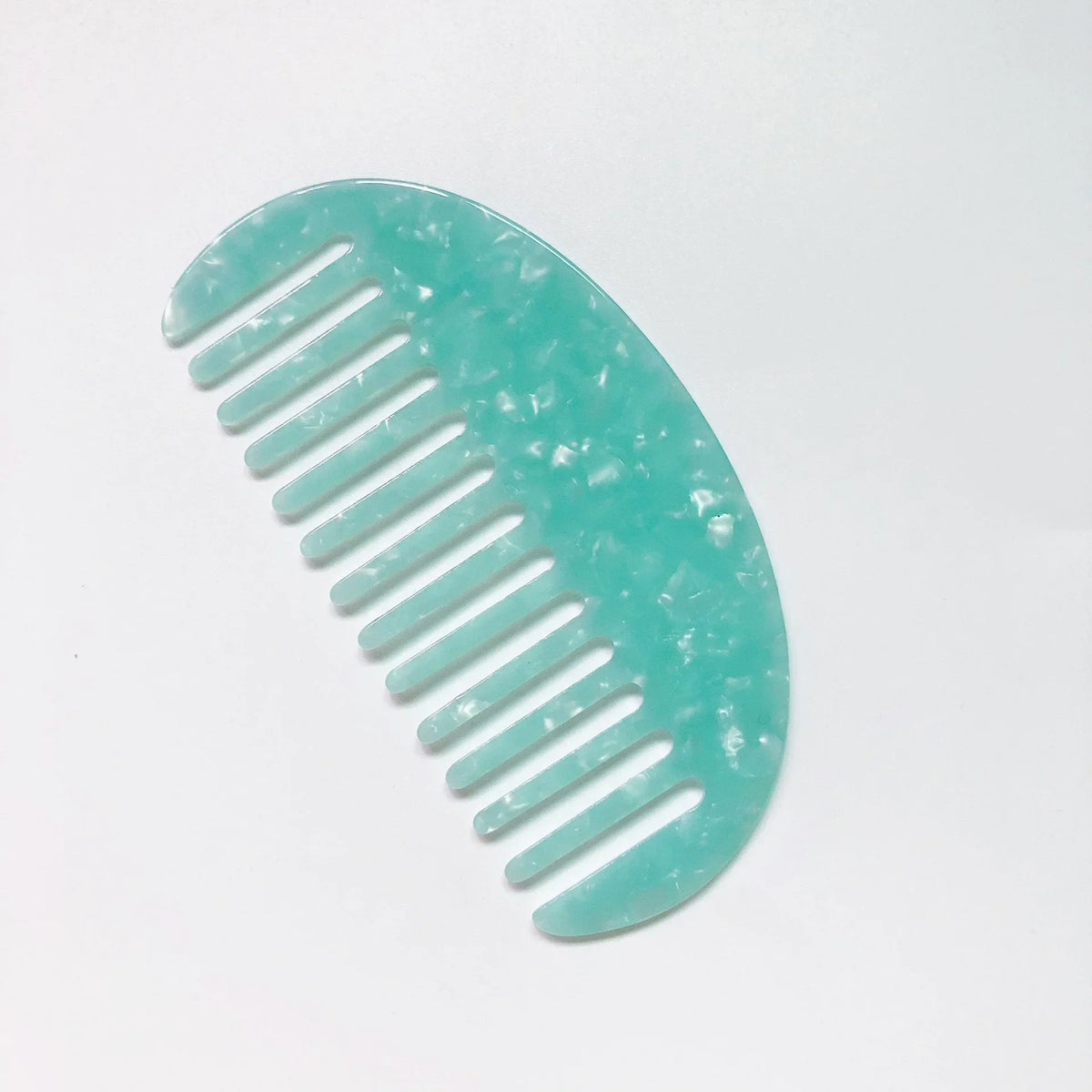 Wide Tooth Acetate Hair Comb – Anti-Static Salon Styling