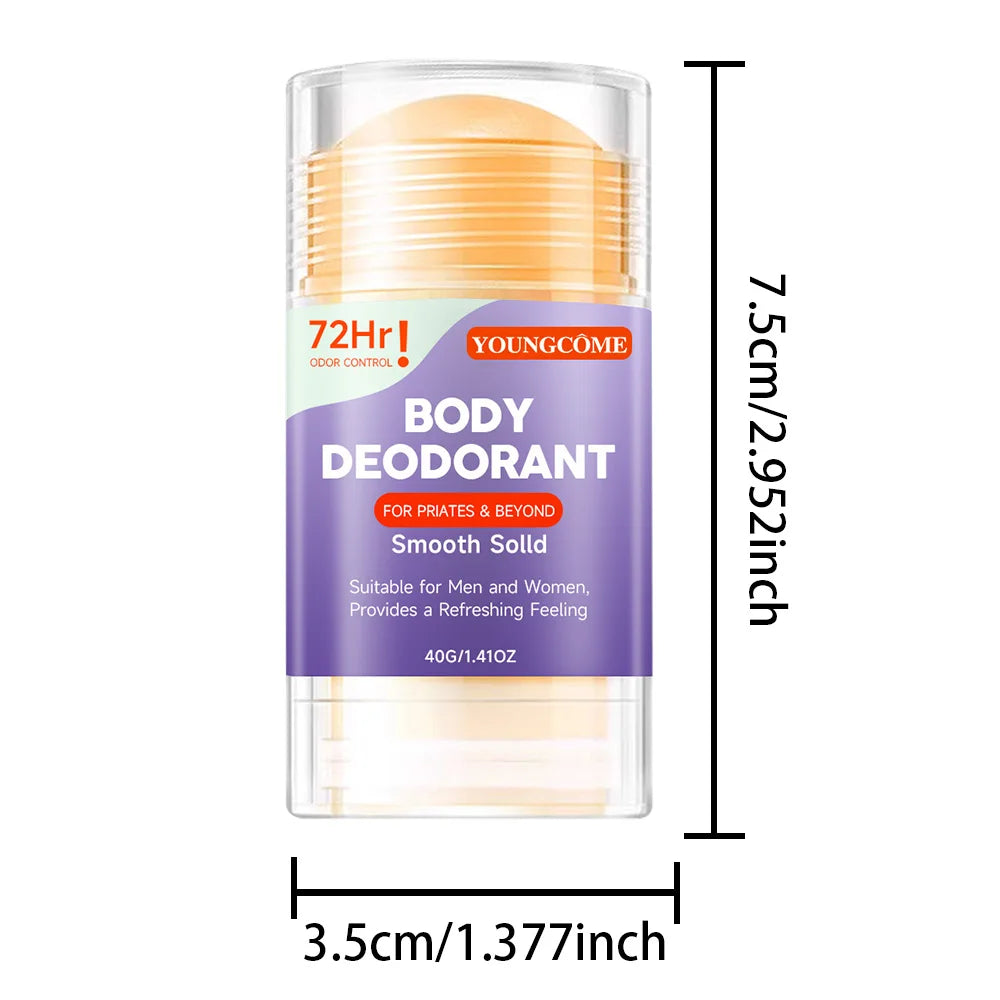 Body Deodorant For Priates & Beyond Smooth Solld Suitable For Provides A Refreshing Feeling Stay Fresh Fade Body Odor Quake 1pcs