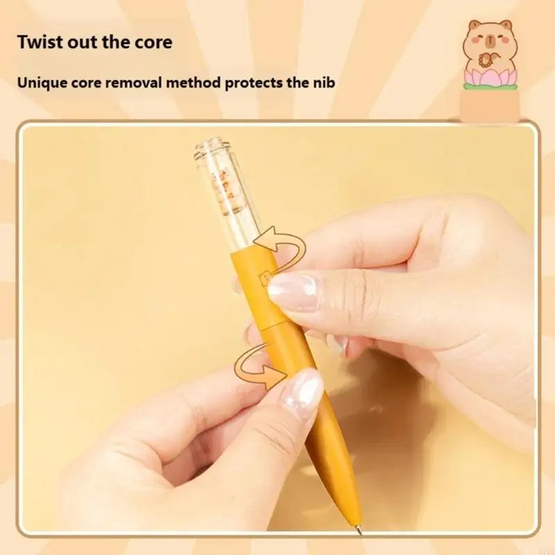 Pen Roller Ball Pen Fine Point Pen 0.5mm Tip Pens Gel Liquid Pens K1KF Quake