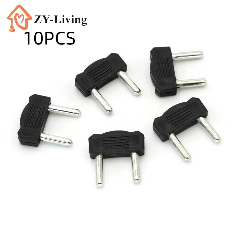 10Pcs 14mm 18mm Pitch Connecto Plug Audio Video Terminal Block Banana Plug 3mm Needle Short-circuit Plugs Quake