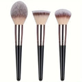 Professional 3-20PCS Makeup Brushes Set Eyeshadow Foundation Concealer Blending Blush Brush Kabuki Soft Make Up Beauty Tool Quake 3PCS-HD-BK