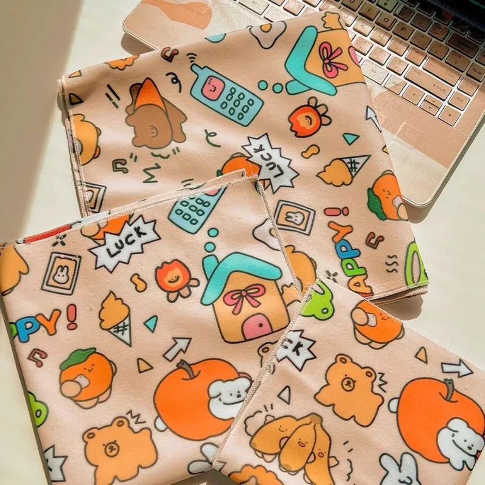 Reusable Folding Cosmetic Bag Wrap Around Pouch Photographic Equipment Accessories Camera Protective Cover 2 Size Quake