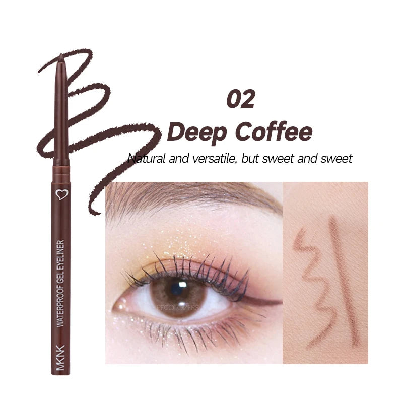 Waterproof Matte Eyeliner Pen, Quick Dry, Long-Lasting, Smooth Application, Perfect For Versatile Eye Makeup, Beauty Cosmetics Quake 02