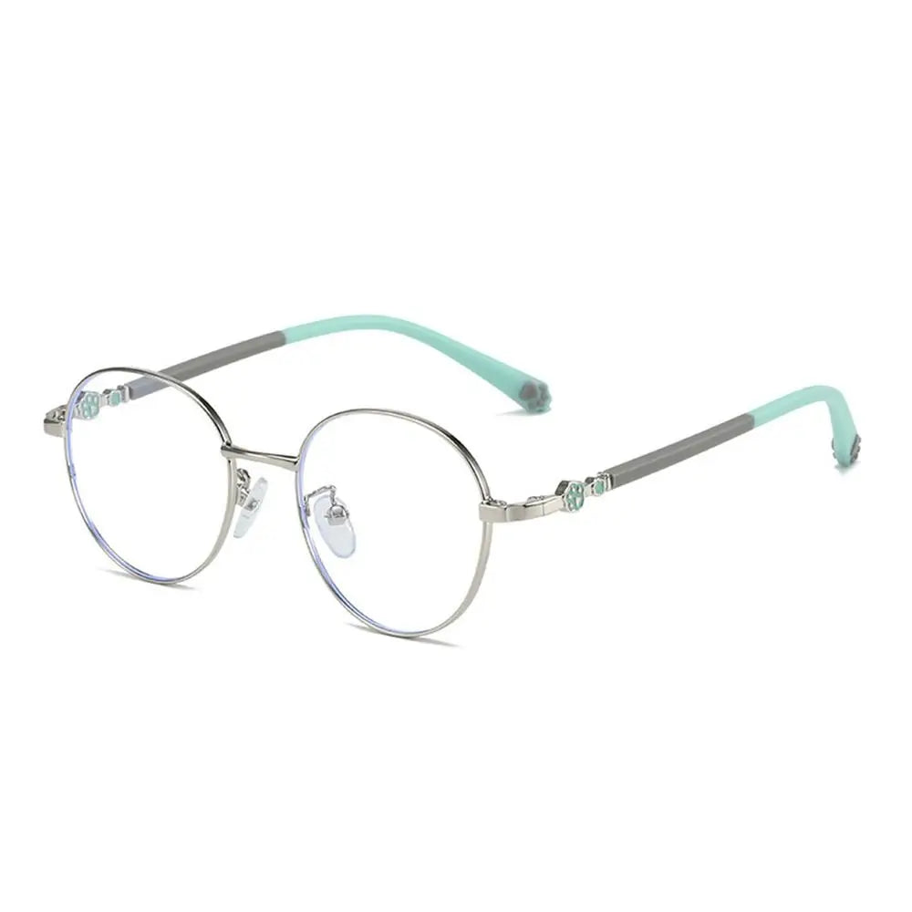 Blue Light Blocking Glasses for Kids Cute Cat Paw Pattern Optical Eyewear Children Boys Girls Anti Blue Rays Computer Goggles Quake 4