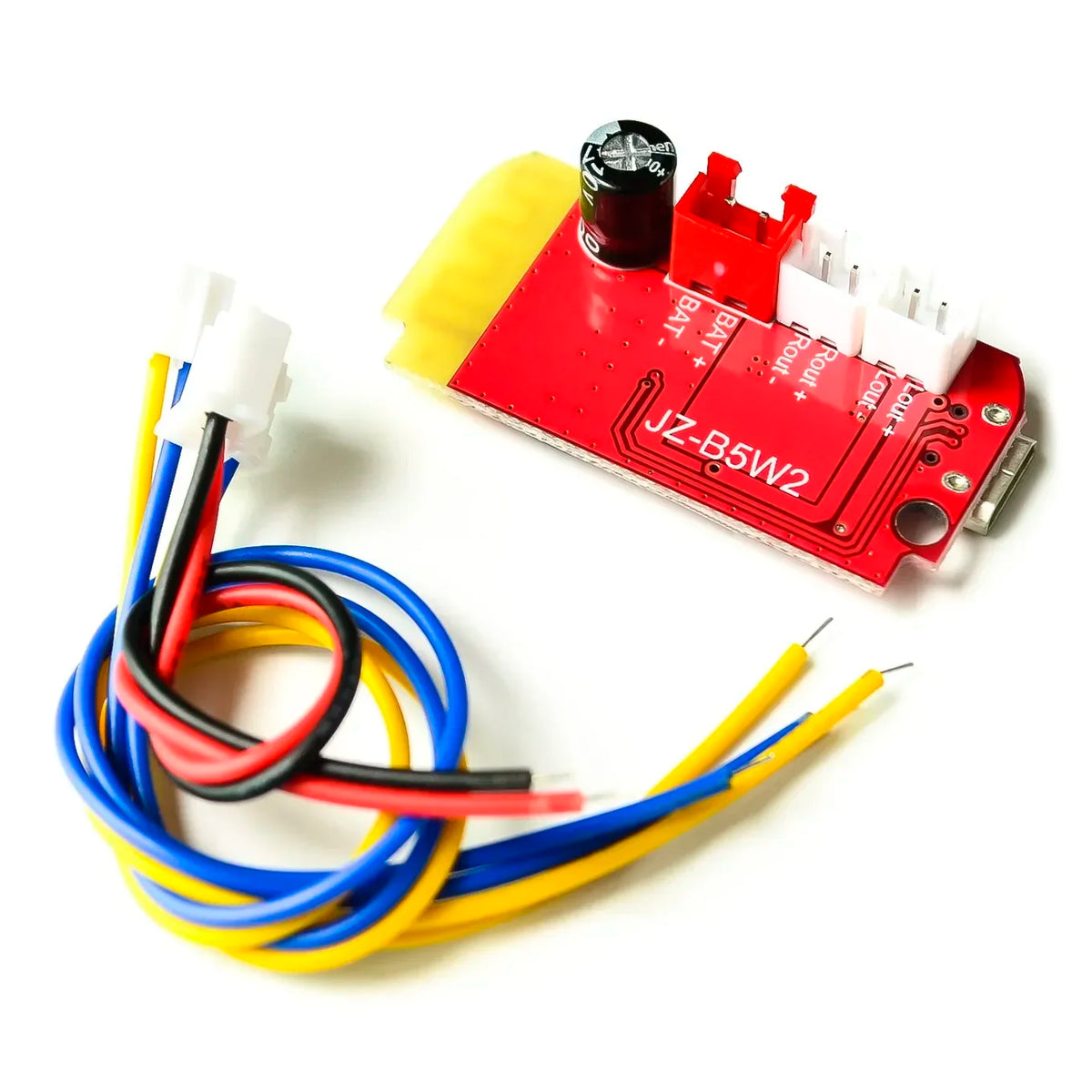 CT14- Micro 4.2 Stereo Bluetooth Power Amplifier Board Module 5VF 5W+5W Mini with Charging Port for Refitting Idle Quake