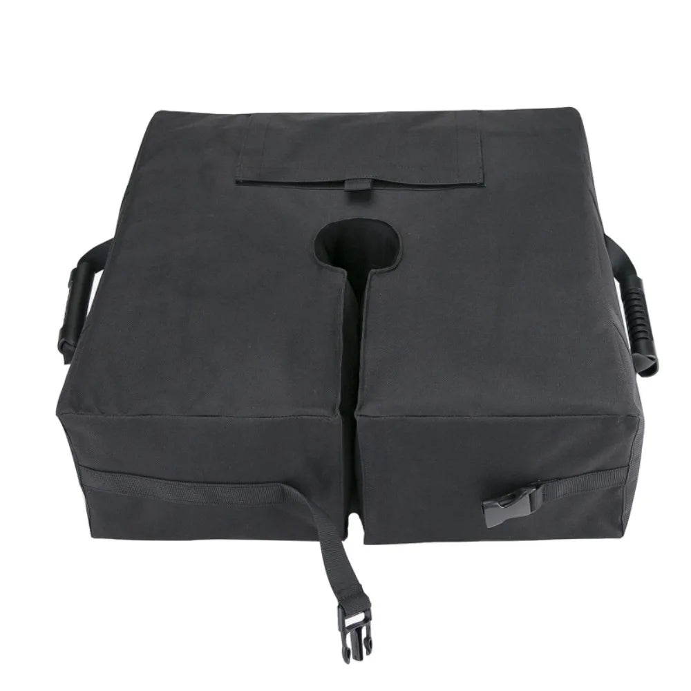 Outdoors Beach Wind-Proof Detachable Tent Accessories Fixed Sandbag Umbrella Sandbag Parasol Base Stand Sun Umbrella Base Quake army green