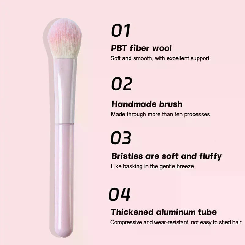 1/8 PCS Makeup Brushes Set Eye Shadow Foundation Women Cosmetic Brush Eyeshadow Blush Beauty Soft Hair Make Up Tools With Bag Quake