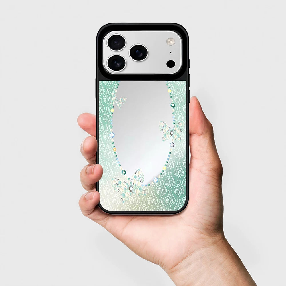 6090742 Mirror Surface Magnetic Phone Case Cover for IPhone 13 14 15 16 17 18 Pro Max Case Quake
