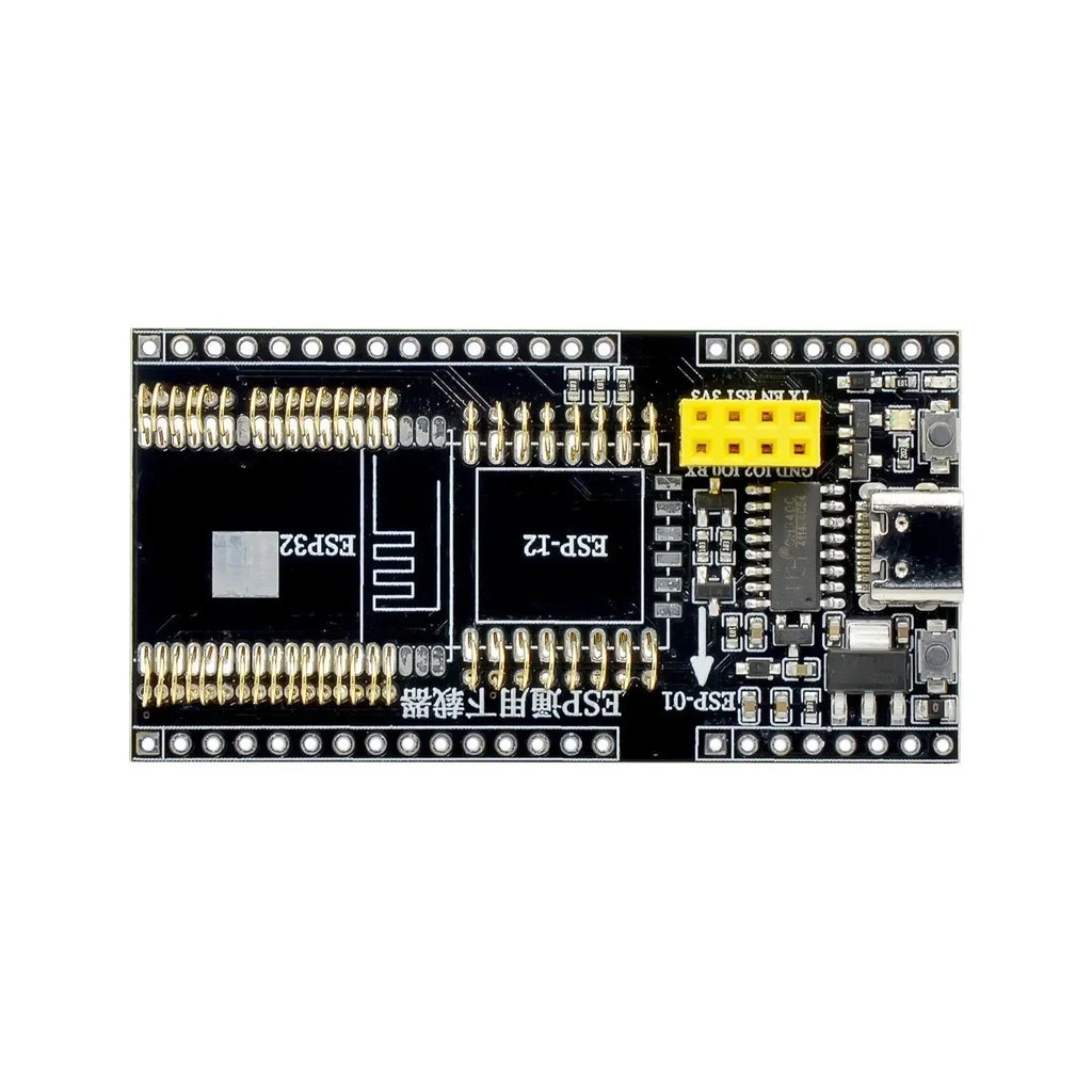 ESP8266 ESP32-WROVER Development Board Test Programmer Socket Downloader for ESP-01 ESP01S ESP12 ESP32 Quake Default Title