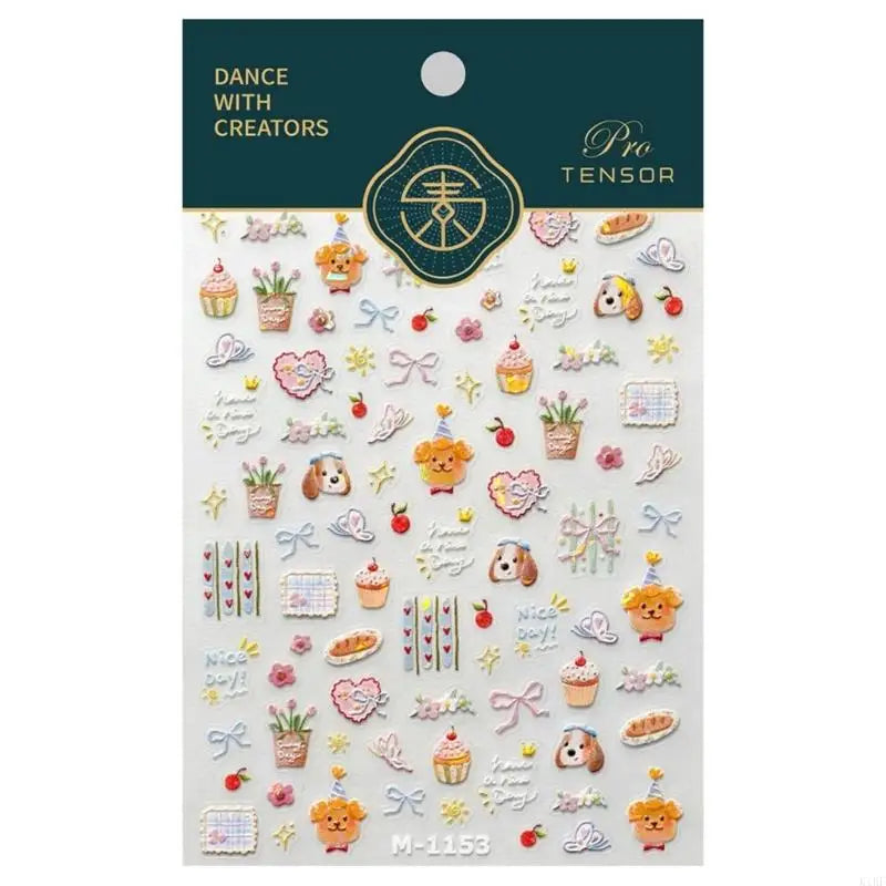 3D Puppy Decals Stickers Suitable For Phone Case Scrapbooking Laptop Notebook With Adhesive Backing And No Residues K1KF Quake China Mainland