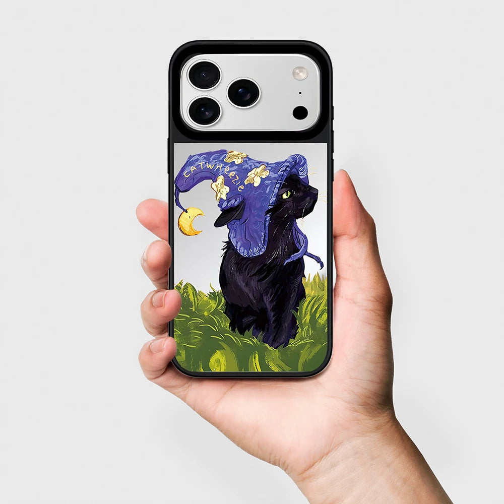 6090486 Mirror Surface Magnetic Phone Case Cover for IPhone 13 14 15 16 17 18 Pro Max Case Quake