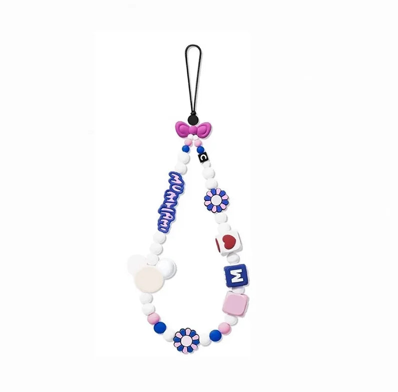 Heart Cherry Apple Silicone Knot Short Phone Charm Accessories for Galaxy for IPhone 12 13 14 15 16 17 18 Pro Max Case Quake phone charm 22