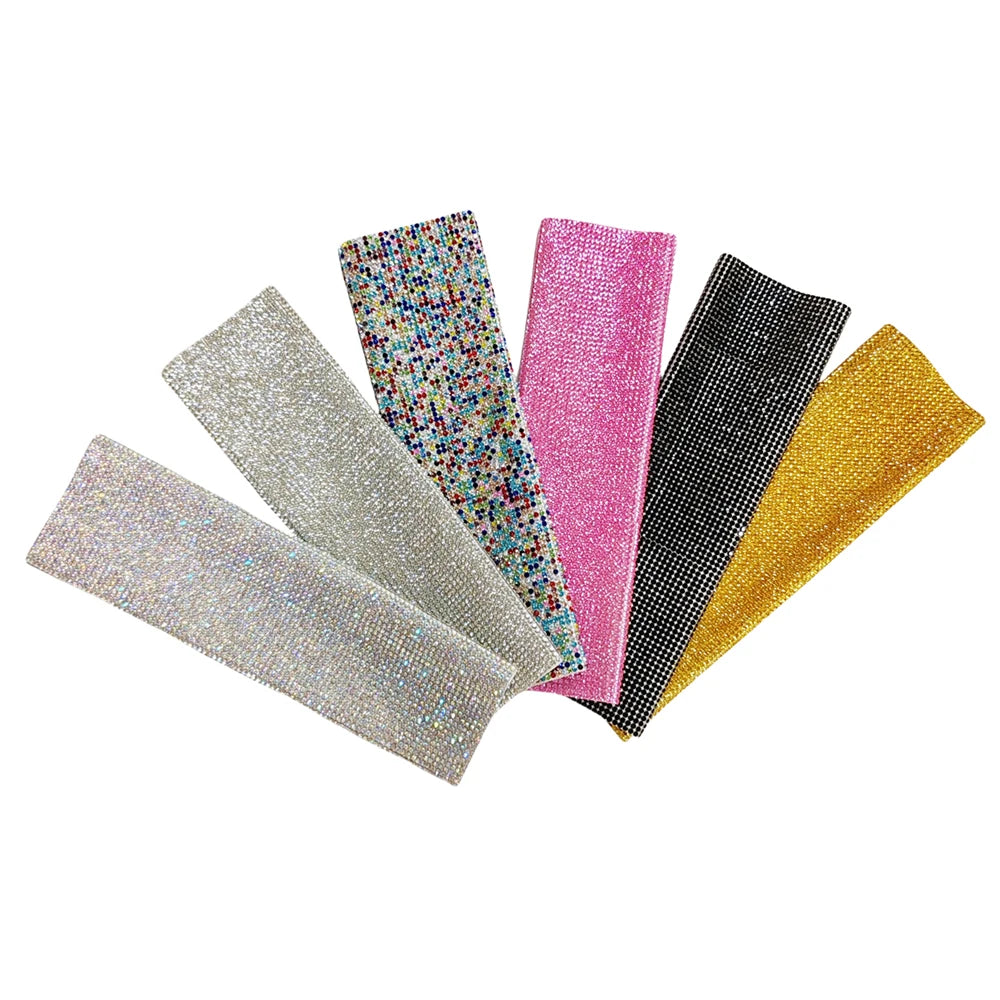 Rhinestones Microphone Cover,Wireless Microphone Decorative Sleeve For Disco, Stage,Party,TV Show Quake
