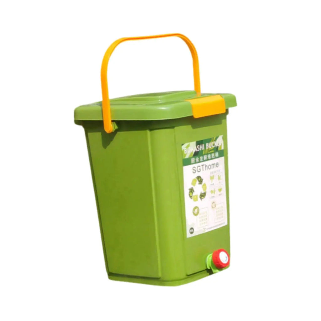 Countertop Compost Bin Portable Fermentation Barrel for Farm Yard Outdoor Quake