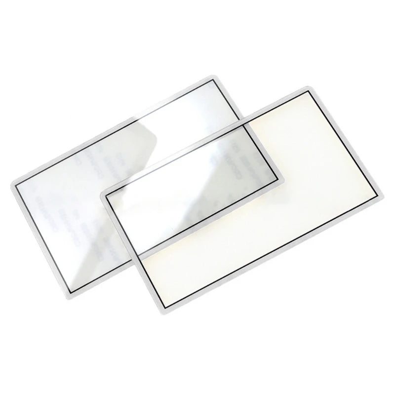Upper Front Top Screen Frame Lens Cover LCD Screen For 3DS XL / New 3DS XL K1KF Quake White