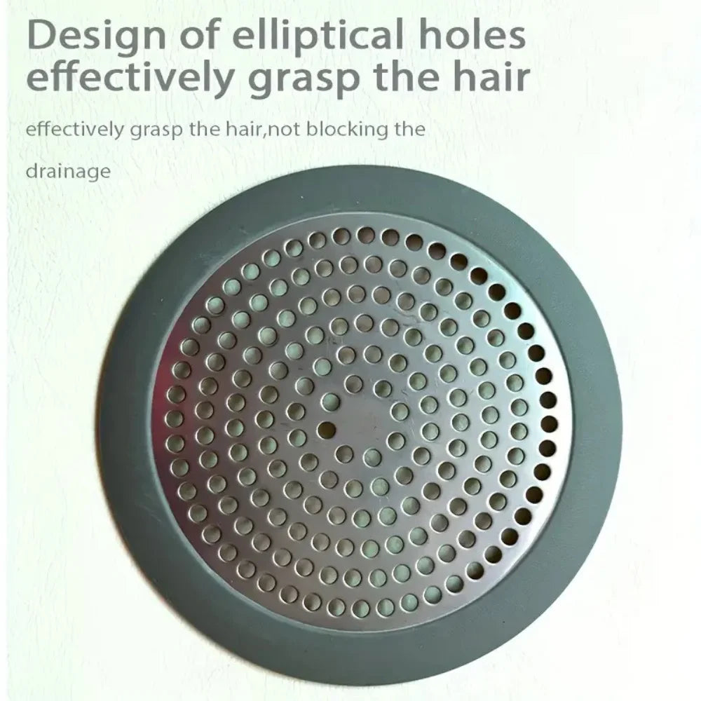 1Pcs Floor Drain Collector Filter, Drain Anti Hair Net Shower Drainage Protector Household Items Bathroom Accessories Quake