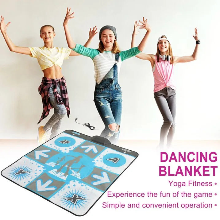 Non-Slip Party Single Dancing Pad Dance Mat Compatible For Wii Console Active Life Games Quake