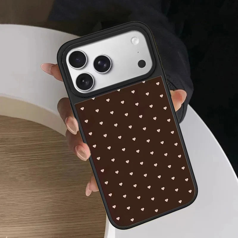 6092096 Mirror / Impact Black Border Magnetic Case: Compatible with IPhone 18 17 16 15 14 13 Pro Max 18Pro Quake