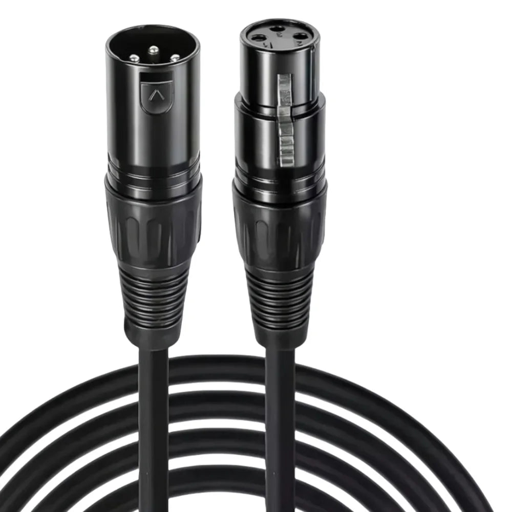 XLR Balanced Audio Cable,Microphone XLR Male to Female Audio Cable,3-Pin XLR Microphone Cable for Microphones,Preambles,Speaker Quake 2m