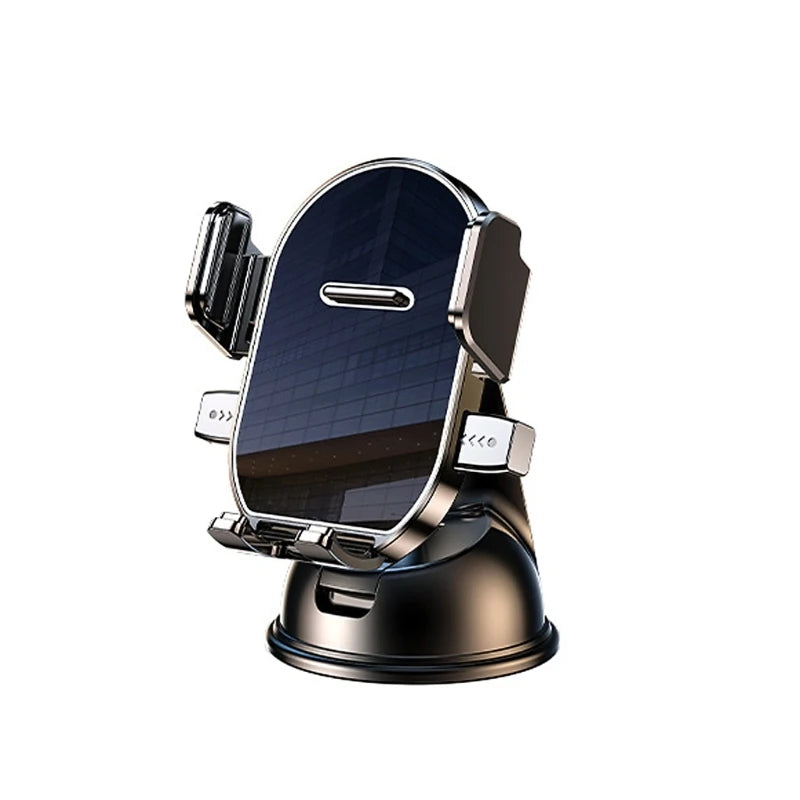Universal Car Phone Holder 360 Rotation Adjustable Vent Clip ABS Construction Easy Suction Cup Setup Stand K1KF Quake
