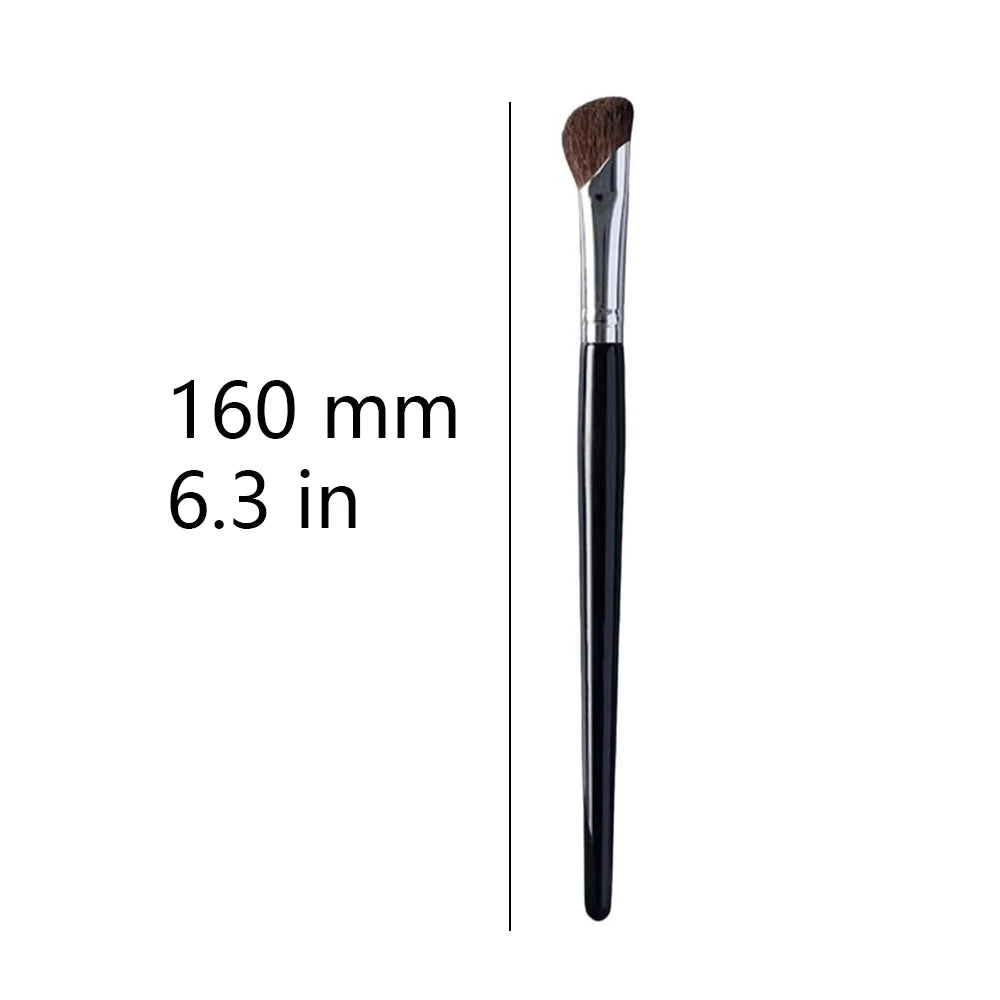 2PCS Sickle Nose Shadow Brush for Sculpting, Nose Wing Halo Dyeing, Super Soft Makeup Brush, Diagonal Nose Brush Tool Quake