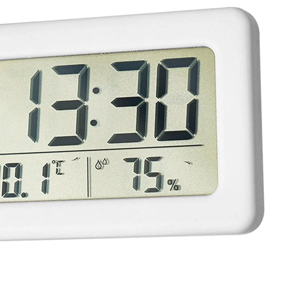 Modern Digital Clock Temp LCD Display Mute Desktop Bedroom Study Room Quake