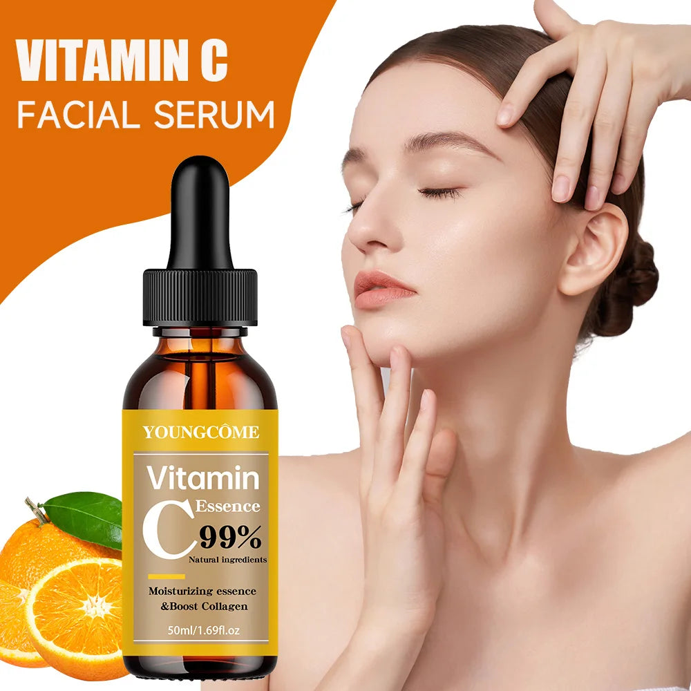 VitaminC Face Whitening Serum Spot Serum Anti Aging Whitening Brightening Dark Spots Freckle Remove Healsdryskin Hyaluronic Acid Quake