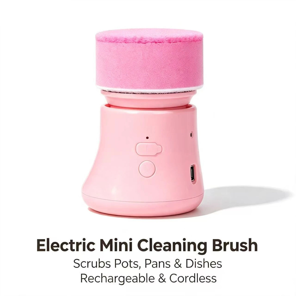 Wireless Electric Spin Scrubber Power Cleaning Brush For Kitchen Bathroom Car Tiles Multi Function Portable Scrub Tool Quake