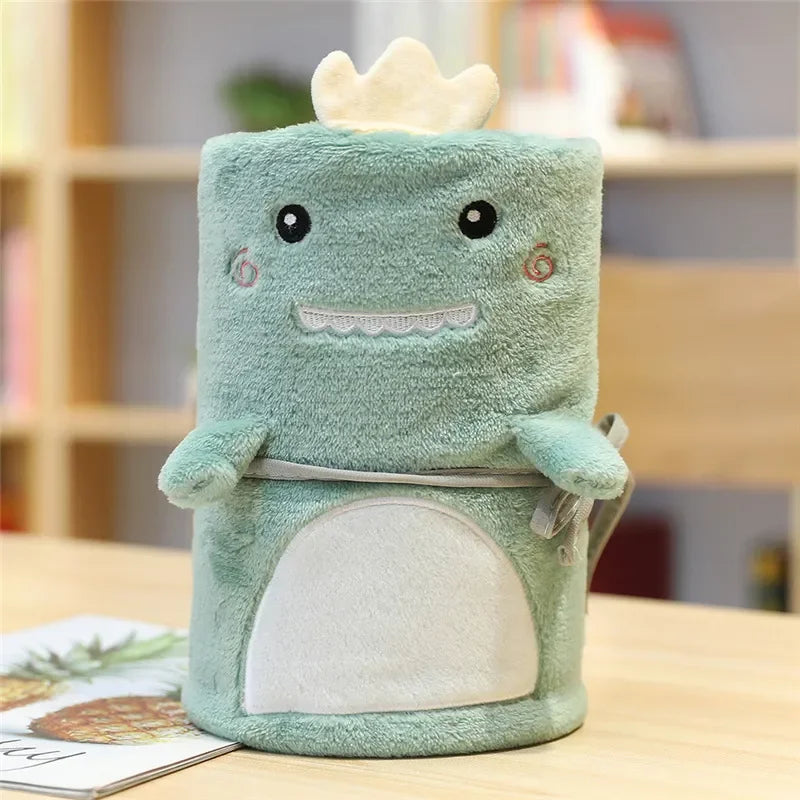 vvocci Baby Blankets Warm Fleece Thermal Newborn Soft Stroller Sleep Cover Cartoon Beanie Infant Bedding Swaddle Kids Bath Towel Quake B124 Dinosaur 100x80cm