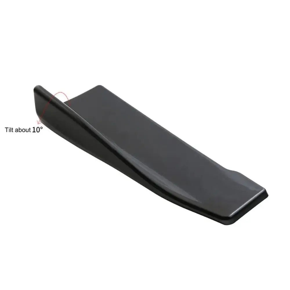 Spoiler Splitter Car Bumper Spoiler Rear Lip Diffuser Carbon fibre Car Corner Bumper Guards ABS Extensions Scratch Protector Car Quake