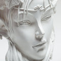 Wall Planter Resin Crafts Decorative Cute Wall Art Decoration Head Flower Pot Goddess Statue for Home Hanging Living Room Quake Default Title