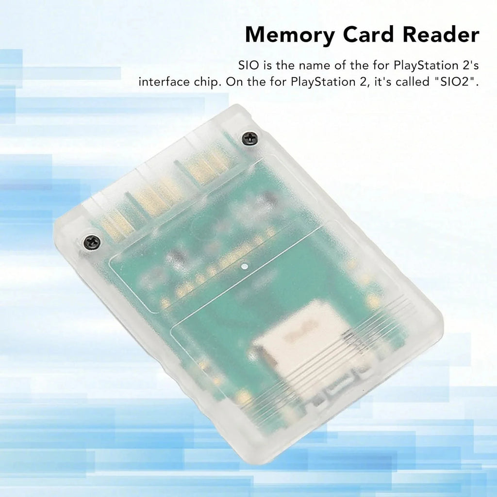 MX4SIO SIO2SD Memory Adapter, Stable Replacement Reader for PS2, Connect Memory to Slot Quake