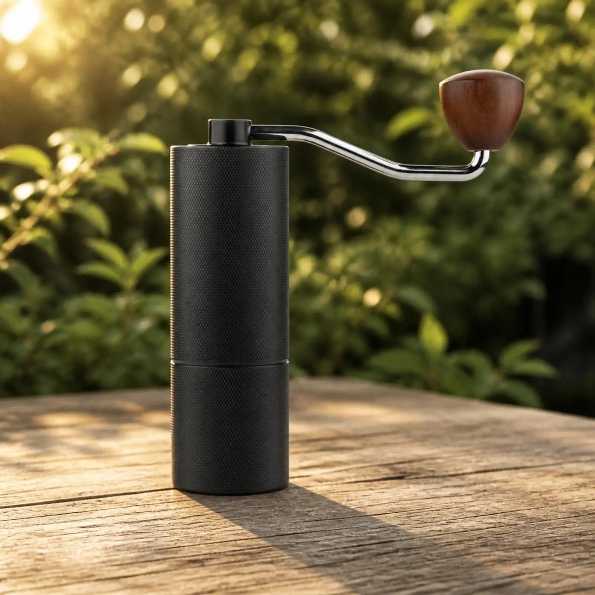 Manual Coffee Grinder Hand Crank Portable Mill for Travel Hiking Backpacking Fresh Coffee Making Quake