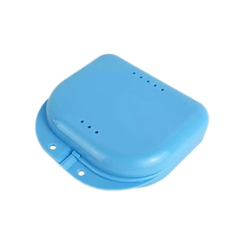 Denture Box Denture Tray Box Orthodontic Braces Protective Cover Ventilation Hole Denture Box Quake D