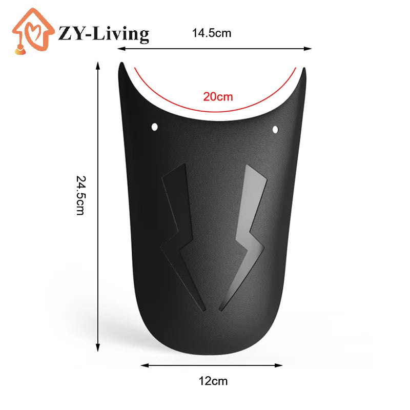 1Pcs Motorcycle Lengthen Front Fender Rear or Front Wheel Extension Fender Mudguard Splash Guard Universal Quake