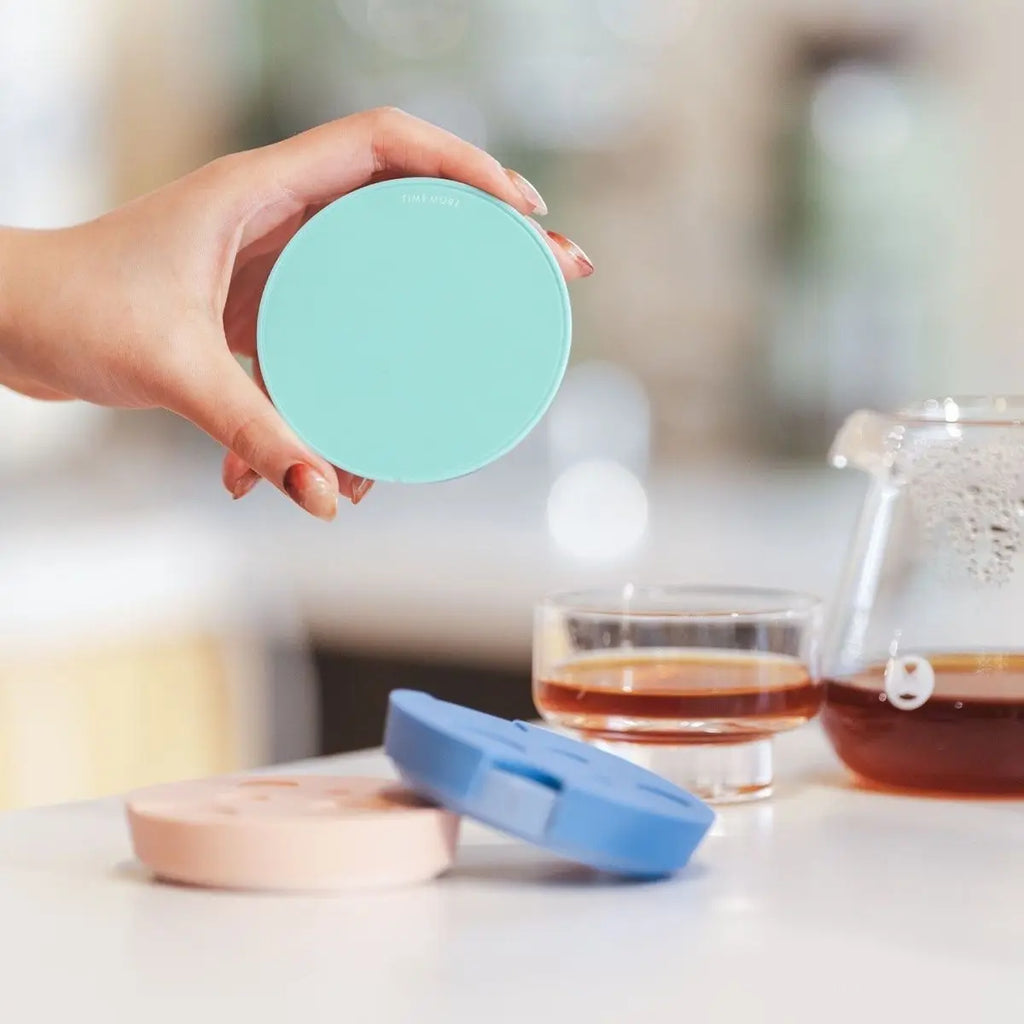 TIMEMORE Black Mirror Dot Smart Coffee Electronic Scale Home Bluetooth Connected No‑Screen Digital Scales APP Interconnection Quake
