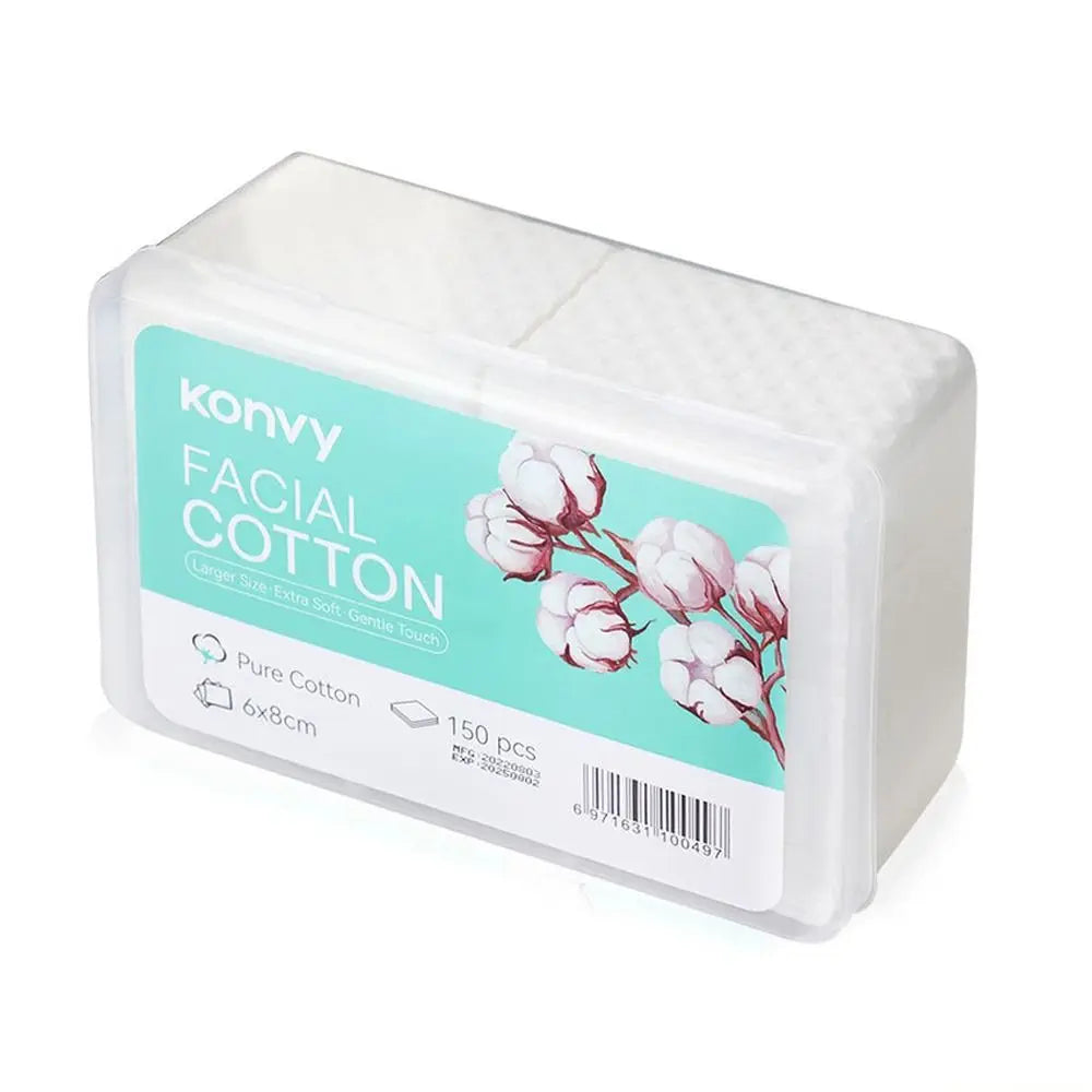 1000Pcs/Box Portable Disposable Double-sided Makeup And Makeup Removal Cotton Pads For Cleaning And Wet Application Quake