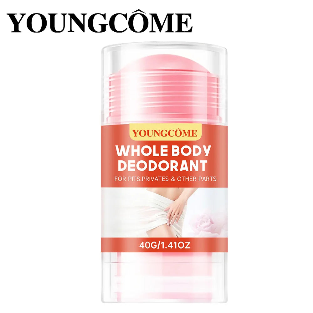 Whole Body Deodorant Stick Underarm Bad Smell Sweating Removal Armpit Refreshing Antiperspirant Lasting Aroma Deodorant Quake
