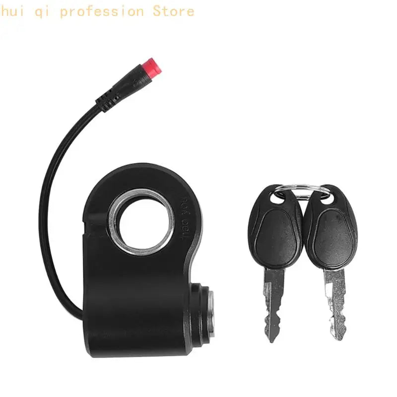 Anti Theft Keyed Lock For 2pin Scooter Throttle Accelerator Power Switches Part H8WE Quake