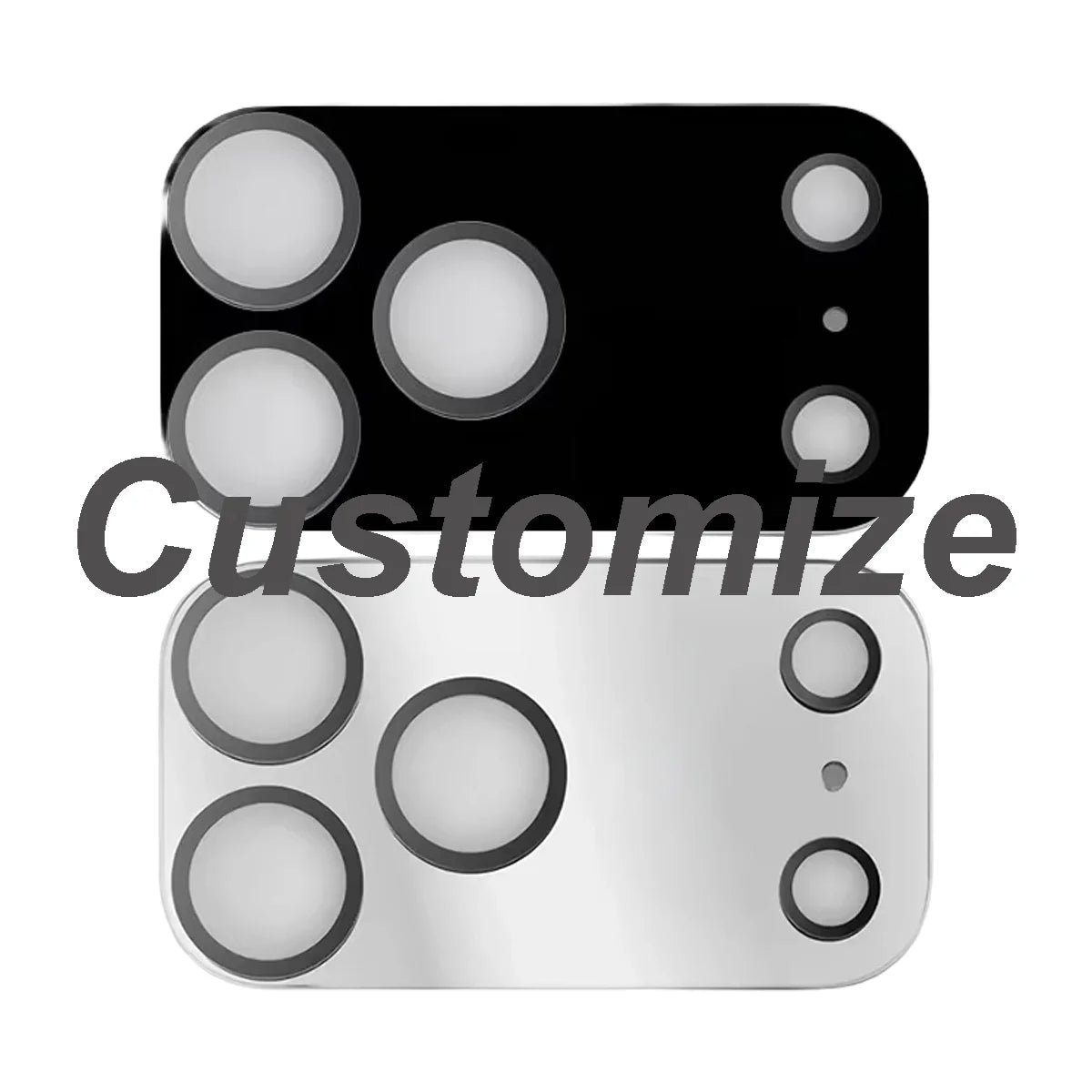 Custom Phone Accessories Decor Camera Lens Protector for IPhone 18 17 Pro Max / 18 17 Pro Scratch Resistant Glass Rear Cover Quake for iPhone17 Pro Max