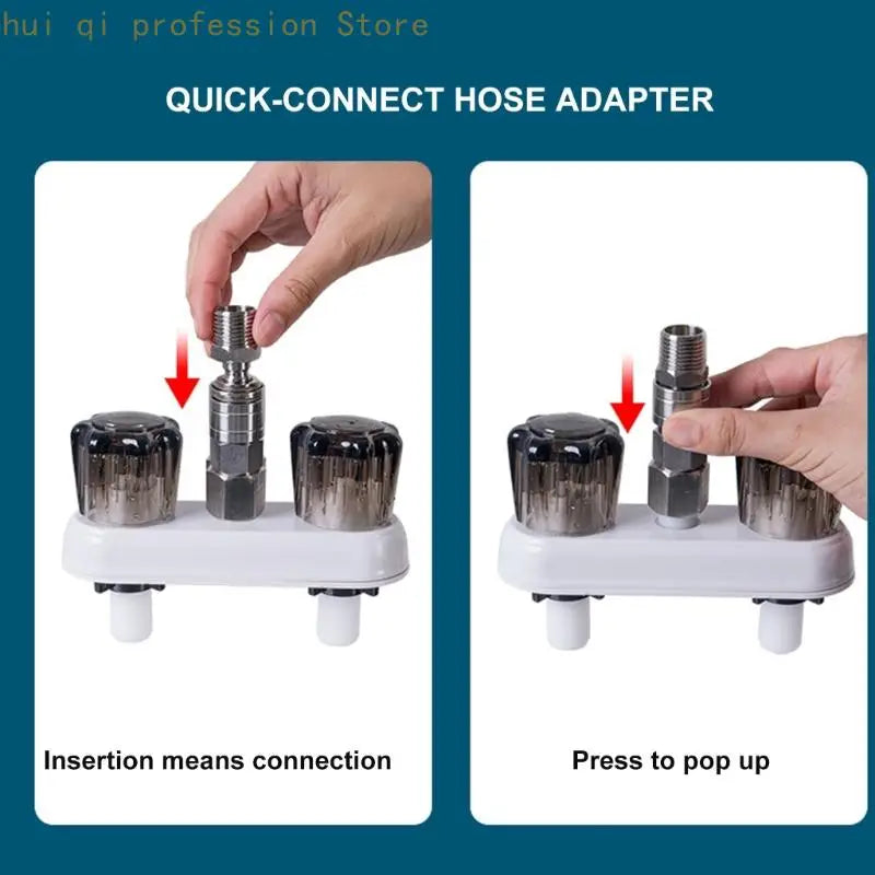Oxidation Resistant Link Faucet ABS Building Easy Installation H8WE Quake
