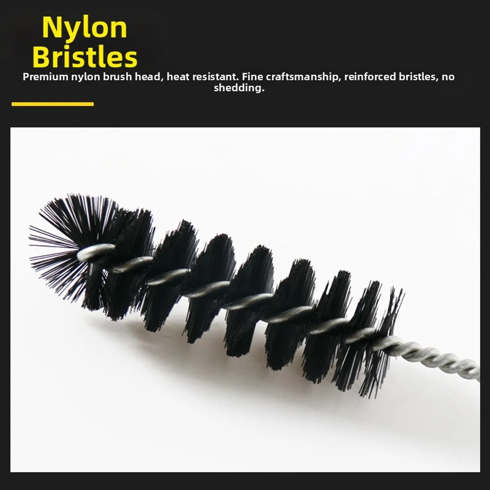 Power Drill Compatible Nylon Cleaning Brush for Car Engine Intake Valves Designed for Effective Carbon Deposit Removal Quake