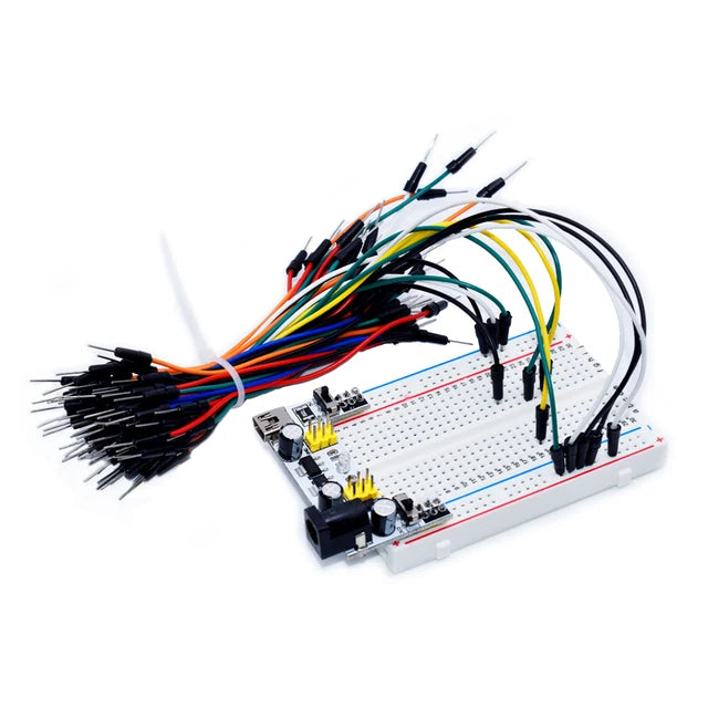 PCB Bread Board MB-102 MB102 Breadboard 400 830 Point Solderless Test Develop DIY for Arduino Laboratory SYB-830 Quake SYB400 KIT white 1 SET