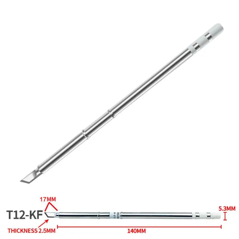 1PCS T12 I ILS J02 JL02 K KU Soldering Iron Tips For Hakko Fx951 DIY T12 Electric Soldering Iron Soldering Station Welding Tool Quake A8