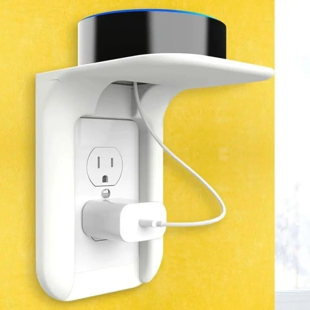 Plastic Living Rooms Racks & Holders Outlet Shelf Switch Rack Phone Charging Holder Barthroom Storage Quake