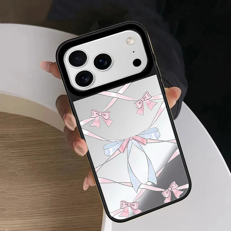 6090479 Mirror Surface Magnetic Phone Case Cover for IPhone 12 13 14 15 16 17 18 Pro Max Case Quake