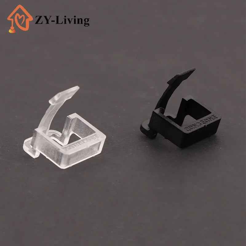 10Pcs Network Cable Crystal Head Buckle Replaceable RJ45 Plug Protective Cover Latch For RJ45 Cable Repaire Parts Quake